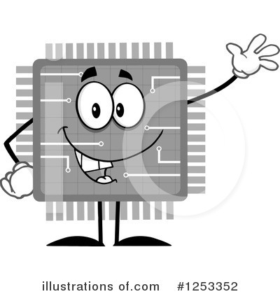 Microchip Clipart #1253352 by Hit Toon
