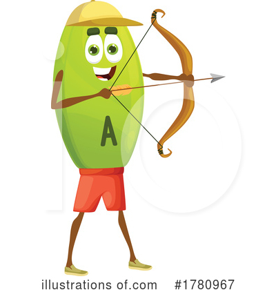 Archery Clipart #1780967 by Vector Tradition SM