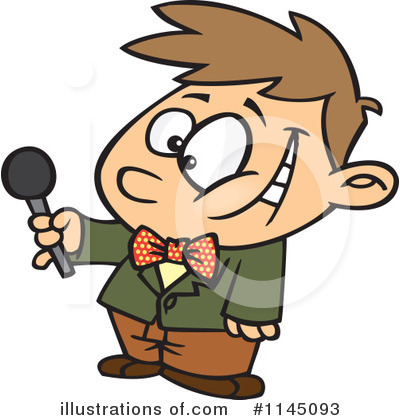 Royalty-Free (RF) Microphone Clipart Illustration by toonaday - Stock Sample #1145093