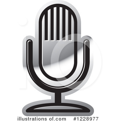 Royalty-Free (RF) Microphone Clipart Illustration by Lal Perera - Stock Sample #1228977