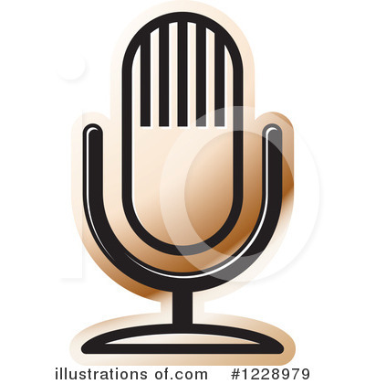Royalty-Free (RF) Microphone Clipart Illustration by Lal Perera - Stock Sample #1228979