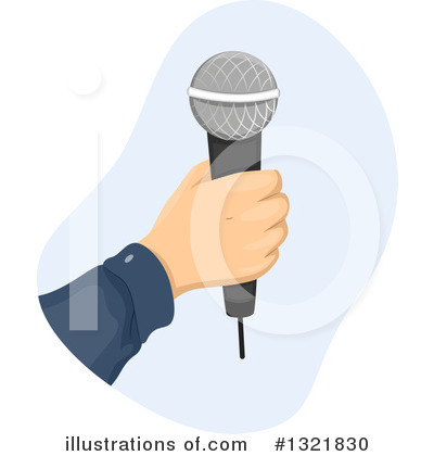 Royalty-Free (RF) Microphone Clipart Illustration by BNP Design Studio - Stock Sample #1321830