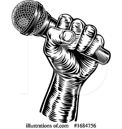 Royalty-Free (RF) Microphone Clipart Illustration by AtStockIllustration - Stock Sample #1684756