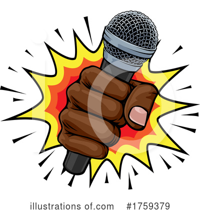 Microphone Clipart #1759379 by AtStockIllustration