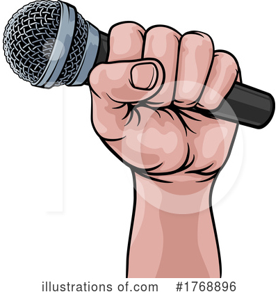 Royalty-Free (RF) Microphone Clipart Illustration by AtStockIllustration - Stock Sample #1768896