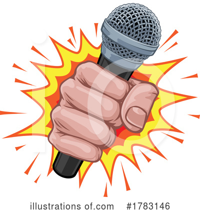 Microphone Clipart #1783146 by AtStockIllustration