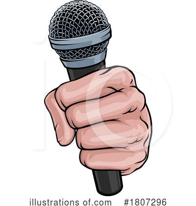 Royalty-Free (RF) Microphone Clipart Illustration by AtStockIllustration - Stock Sample #1807296