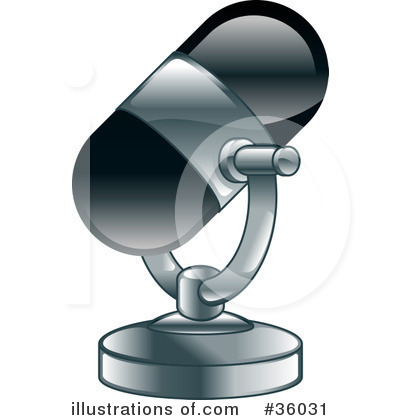 Microphone Clipart #36031 by AtStockIllustration