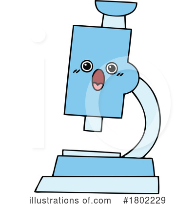 Royalty-Free (RF) Microscope Clipart Illustration by lineartestpilot - Stock Sample #1802229