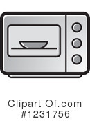 Microwave Clipart #1231756 by Lal Perera