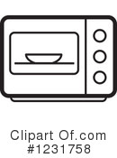 Microwave Clipart #1231758 by Lal Perera