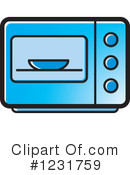 Microwave Clipart #1231759 by Lal Perera