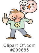 Middle Finger Clipart #209886 by gnurf