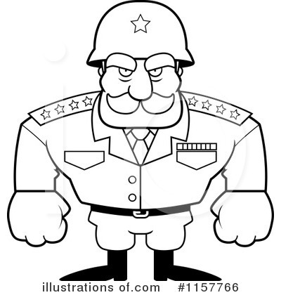 Drill Sergeant Clipart #1157766 by Cory Thoman