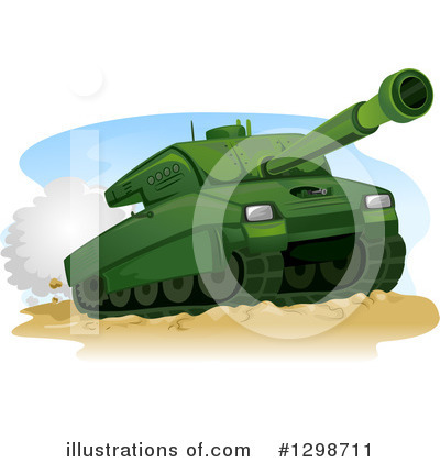 Military Tank Clipart #1298711 by BNP Design Studio