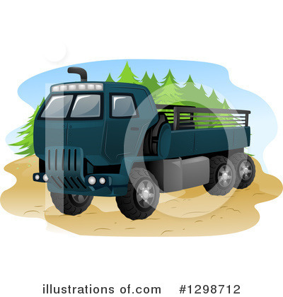 Truck Clipart #1298712 by BNP Design Studio