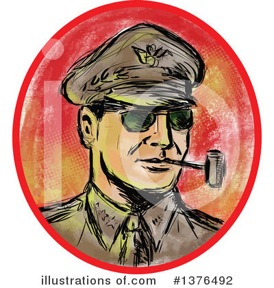 Royalty-Free (RF) Military Clipart Illustration by patrimonio - Stock Sample #1376492