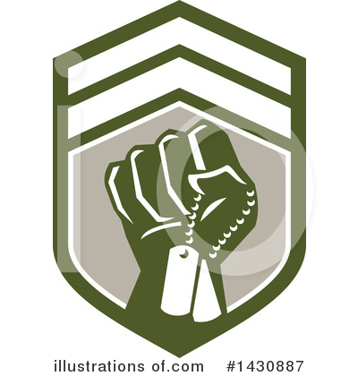 Royalty-Free (RF) Military Clipart Illustration by patrimonio - Stock Sample #1430887