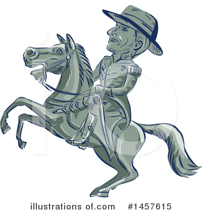 Royalty-Free (RF) Military Clipart Illustration by patrimonio - Stock Sample #1457615