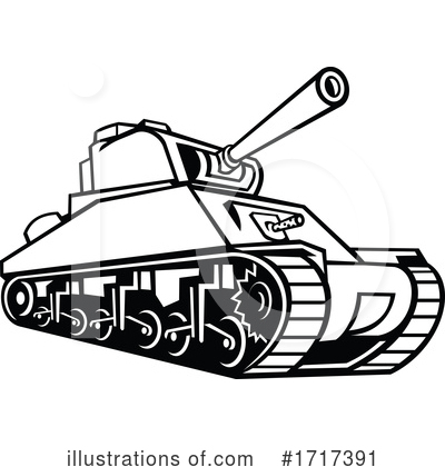 Tank Clipart #1717391 by patrimonio