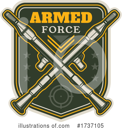 Royalty-Free (RF) Military Clipart Illustration by Vector Tradition SM - Stock Sample #1737105