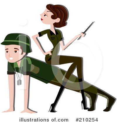 Royalty-Free (RF) Military Clipart Illustration by BNP Design Studio - Stock Sample #210254