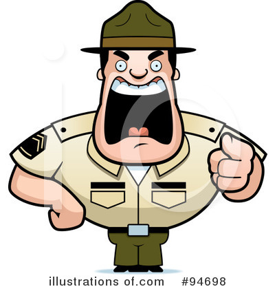 Royalty-Free (RF) Military Clipart Illustration by Cory Thoman - Stock Sample #94698
