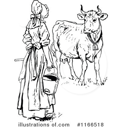 Royalty-Free (RF) Milk Clipart Illustration by Prawny Vintage - Stock Sample #1166518