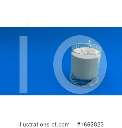 Milk Clipart #1662823 by KJ Pargeter
