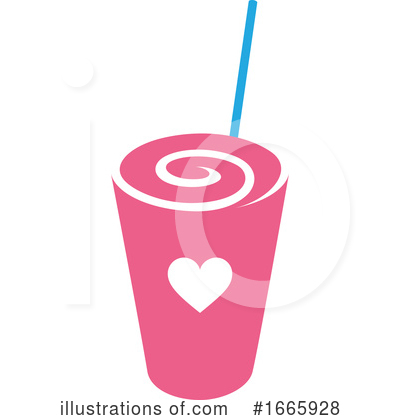 Royalty-Free (RF) Milkshake Clipart Illustration by cidepix - Stock Sample #1665928