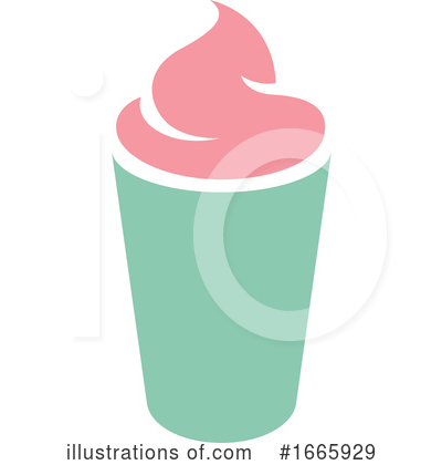 Royalty-Free (RF) Milkshake Clipart Illustration by cidepix - Stock Sample #1665929