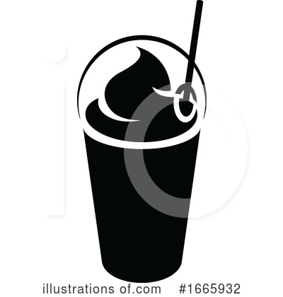 Royalty-Free (RF) Milkshake Clipart Illustration by cidepix - Stock Sample #1665932