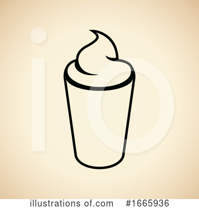 Royalty-Free (RF) Milkshake Clipart Illustration by cidepix - Stock Sample #1665936