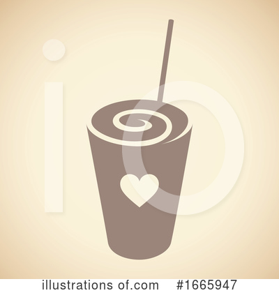 Royalty-Free (RF) Milkshake Clipart Illustration by cidepix - Stock Sample #1665947