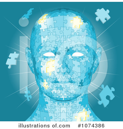 Jigsaw Puzzle Clipart #1074386 by AtStockIllustration
