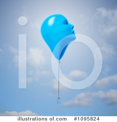 Balloons Clipart #1095824 by Mopic