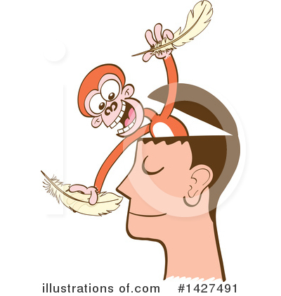 Monkey Clipart #1427491 by Zooco