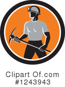 Miner Clipart #1243943 by patrimonio