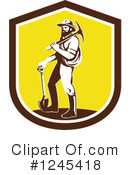 Miner Clipart #1245418 by patrimonio