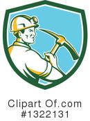 Miner Clipart #1322131 by patrimonio