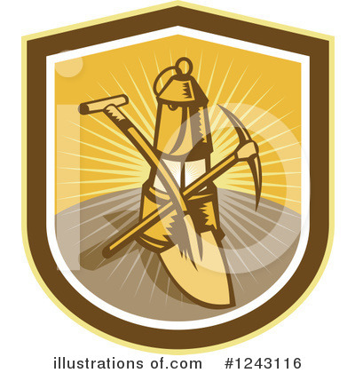 Royalty-Free (RF) Mining Clipart Illustration by patrimonio - Stock Sample #1243116