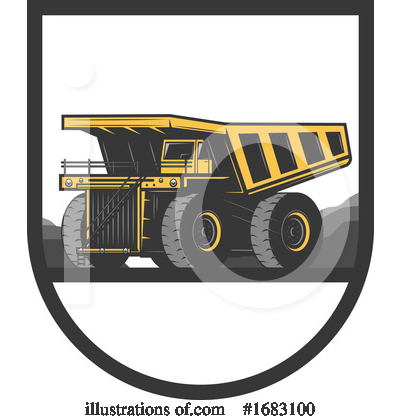 Tractor Clipart #1683100 by Vector Tradition SM