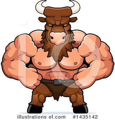 Bull Clipart #1435142 by Cory Thoman