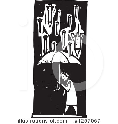 Umbrellas Clipart #1257067 by xunantunich