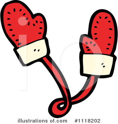 Royalty-Free (RF) Mittens Clipart Illustration by lineartestpilot - Stock Sample #1118202