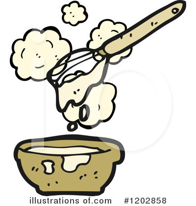 Royalty-Free (RF) Mixing Bowl Clipart Illustration by lineartestpilot - Stock Sample #1202858