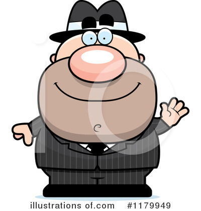 Mobster Clipart #1179949 by Cory Thoman