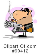 Mobster Clipart #90412 by Hit Toon