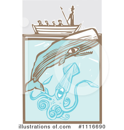 Moby Dick Clipart #1116690 by xunantunich