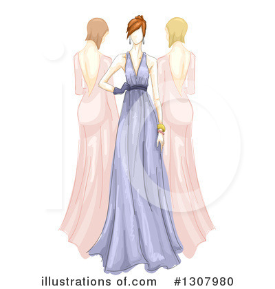 Dress Clipart #1307980 by BNP Design Studio
